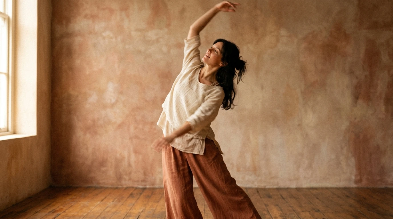 Mouvement de danse expressive